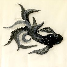 My project for course: Introduction to Lunéville Crochet Embroidery. Un projet de St, lisme, Broderie , et Design textile de Lise Vézina - 20.07.2024