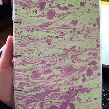 Mi proyecto del curso: Técnicas de encuadernación DIY. Fine Arts, Bookbinding, and DIY project by Scarlet Torres - 07.20.2024