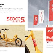 Stocc Cycles. Graphic Design project by ysaintlary - 07.20.2024