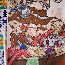 My project for course: Colored Marker Techniques for Manga. Traditional illustration, Comic, Color Theor, and Manga project by valentina_anzelmo - 07.21.2024