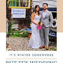 Butterflute's Wedding Chapel. Advertising, Social Media, and Social Media Design project by Annabel Sclippa - 07.21.2024