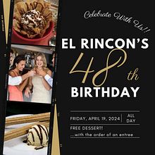 El Rincon Mexican Restaurant. Advertising, Social Media, and Social Media Design project by Annabel Sclippa - 07.21.2024