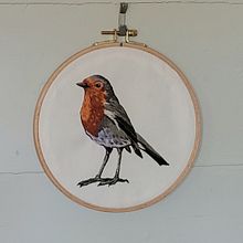My project for course: Painting with Thread: Textile Illustration Techniques. Traditional illustration, Embroider, and Textile Design project by Sarah Higdon - 07.19.2024