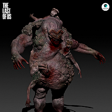 3D concept of an infected from the game The Last of Us. Projekt z dziedziny Design, Projektowanie postaci i  Modelowanie 3D użytkownika Hugo Ruano Martinez - 21.07.2024