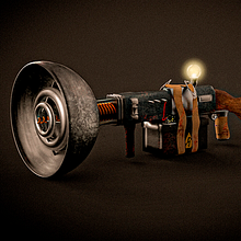 Call of Duty zombies special weapon concept. Projekt z dziedziny Design, Concept art, Projektowanie dodatków, Projektowanie gier komputerow, ch i  Modelowanie 3D użytkownika Hugo Ruano Martinez - 21.07.2024