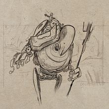 Meu projeto do curso: Pintura acrílica de fantasia. Un progetto di Character design, Pittura e Pittura acrilica di Igum D'jorge - 21.07.2024