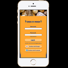 UX/ UI , Bakery app: Casa de Masa. Un proyecto de UX / UI de Ana Margarita Martinez Roa - 22.07.2024