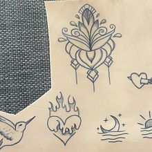 Mein Abschlussprojekt für den Kurs: Tattoo für Anfänger. Projekt z dziedziny Projektowanie tatuaż użytkownika Serefin Knote - 22.07.2024