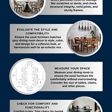 5 Things to Consider Before Buy Quality Used Dining Room Furniture. Design, Architecture, Furniture Design, Making, Furniture Restoration, Upc, cling, and Advertising project by Corporate Rentals Clearance Center - 07.22.2024