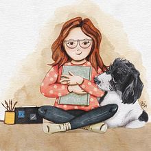 Just Me . Ilustrație digitală de Patricia Schmitt - 07.22.2024