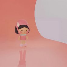 Mi proyecto del curso: Creación de personajes kawaii en 3D con Blender Ein Projekt aus dem Bereich Traditionelle Illustration, Design von Figuren, Digitale Illustration, 3-D-Modellierung und Manga von Kuro Neko - 20.07.2024