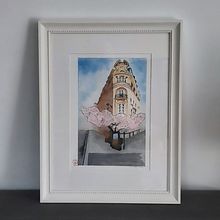My project for course: Architectural Sketching with Watercolor and Ink. Un proyecto de Bocetado, Dibujo, Pintura a la acuarela, Ilustración arquitectónica, Sketchbook e Ilustración con tinta de Niki O'Sullivan - 16.07.2024