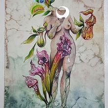 Couleurs défendues - aquarelles érotiques. Watercolor Painting, Traditional illustration, Fine Arts, Figure Drawing, and Botanical Illustration project by Seti Huellou - 07.23.2024