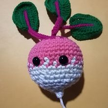 Mi proyecto del curso: Introducción al crochet: amigurumis inspirados en alimentos . % Cielo Fajardo Lizarzaburo tarafından hazırlanan Sanat ve El Sanatları, O, uncak Tasarımı, El, af Sanatları, Kendin Yap, Tığ işi, Ve Amigurumi projesi - 07.21.2024