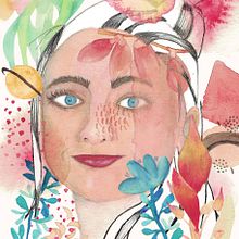 Mon projet du cours : Portrait illustré à l’aquarelle. Un progetto di Illustrazione tradizionale, Belle arti, Pittura, Disegno, Pittura ad acquerello, Disegno di ritratti e Disegno artistico di christine_787624 - 24.07.2024