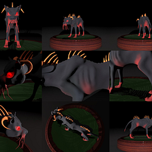 Dog thing. Un progetto di 3D, Character design, Scultura e Creatività di fake_this_life - 24.07.2024