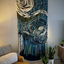 Water, No Love Lost. Embroider, Fiber Arts, Upc, cling, Crochet, Creative Writing, Weaving, Textile Design, Arts, and Crafts project by Aileen Rodríguez Saldaña - 12.28.2018