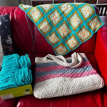 My First Two Projects. Arts, Crafts, Creativit, and Crochet project by Cassandra Knight - 07.25.2024