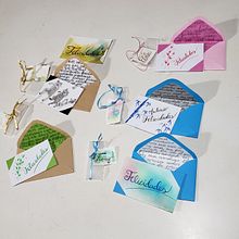 Meu projeto do curso: Lettering em formato pequeno. Een project van Traditionele illustratie,  Belettering,  H y lettering van Vera Elenita Medeiros - 24.07.2024