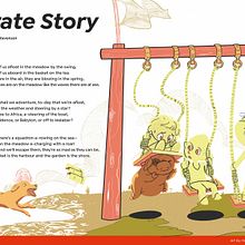Mi proyecto del curso: Diseño editorial e ilustración para publicaciones infantiles Ein Projekt aus dem Bereich Design von Figuren, Digitale Illustration, Kinderillustration, Digitale Zeichnung und Kinder- und Jugendliteratur von Marco Romero - 24.07.2024