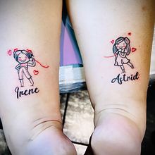Mi proyecto del curso: Tatuaje fine line: la sutileza de la línea. Un projet de Illustration traditionnelle, Dessin , et Conception de tatouage de Tania Prats - 25.07.2024