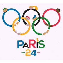 The Olympic Rings - PARIS 24. Un progetto di Illustrazione tradizionale, Character design, Disegno e Illustrazione digitale di Colin Blake - 14.08.2024