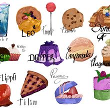 some of my favorite ilustrations . Digital Illustration project by Leal - 07.25.2024