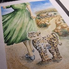 Akwarela Ilustracja " Bajki z Krainy Furaha ". Un progetto di Illustrazione tradizionale e Illustrazione infantile di Anna Rzymska Dutkiewicz - 15.05.2024