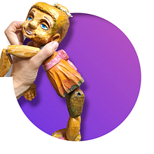 My project for course: Wooden Marionettes: Making Puppets from Scratch. Arts, Crafts, and Woodworking project by Ath ath_art_creazioni - 07.26.2024