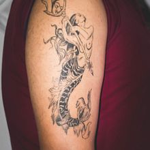 Octopus Ink Tattoo Riichie Corona. Tattoo Design project by Ricardo Garcia Corona - 09.20.2021