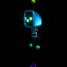 Mi proyecto del curso: Introducción al diseño y modelado 3D con Blender. Motion Graphics, Character Design, Product Design, and 3D Modeling project by David Bonilla - 07.26.2024