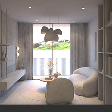 Mi proyecto del curso: Render de interiores con SketchUp y V-Ray Next. Arquitetura, Arquitetura de interiores, Arquitetura digital, e Visualização arquitetônica projeto de ana_laura_19 - 06.08.2024