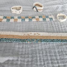 Mi proyecto del curso: Diseño de accesorios con cuentas: teje patrones elegantes. Accessor, Design, Arts, Crafts, Jewelr, Design, and Fiber Arts project by Analia Bukstein - 07.27.2024