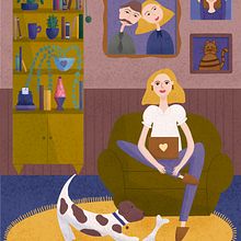 Mój projekt z kursu: Kolorowe ilustracje cyfrowe w Procreate. Traditional illustration, Drawing, Digital Illustration, and Digital Drawing project by anna_danisiewicz - 07.27.2024