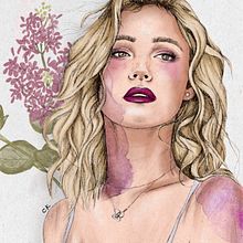 Meu projeto do curso: Retrato Ilustrado com Procreate. Traditional illustration, Vector Illustration, Digital Illustration, and Portrait Drawing project by carolkuraz - 07.25.2024