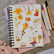 My project for course: Illustrated Life Journal: A Daily Mindful Practice. Fine Arts, Sketching, Creativit, Drawing, and Sketchbook project by annaluisadg - 07.29.2024