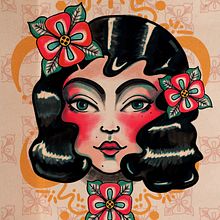 My project for course: Design Old-School Tattoos in Procreate. Drawing, Digital Illustration, and Tattoo Design project by codychuff - 07.24.2024
