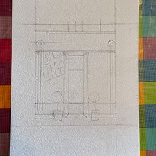 Corso Urban Anna. Watercolor Painting project by Valeria Fabbri - 07.29.2024