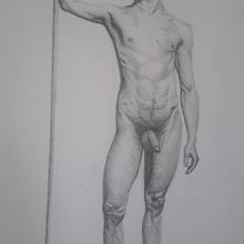 Mi proyecto del curso: Dibujo realista de la figura humana. Traditional illustration, Fine Arts, Sketching, Pencil Drawing, Drawing, Realistic Drawing, and Figure Drawing project by Mario Briceño - 07.26.2024