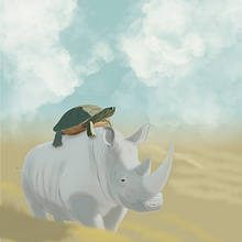 One of illustration for travel diary. Traditional illustration project by Oksana - 07.29.2024
