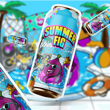 Summer Fig. Digital Illustration, Br, ing & Identit project by shain tejeda - 12.23.2023