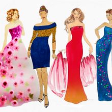 Ilustración de moda con acuarela: silueta, color y fluidez. Traditional illustration, Watercolor Painting, and Fashion Illustration	 project by Patricia Moravec - 07.18.2024