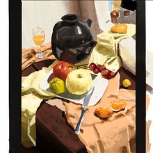 Mi proyecto del curso: Introducción a la pintura digital. Fine Arts, Painting, Digital Illustration, Digital Drawing, and Digital Painting project by Isaac - 07.30.2024