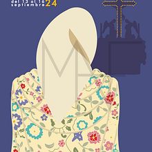 Cartel Fiestas Stmo Cristo de la Sala 2024. Bargas, Toledo (PROPUESTA). Un progetto di Design, Graphic design, Design di poster , Eventi, Illustrazione vettoriale e Illustrazione digitale di Jose María Aguado - 30.07.2024