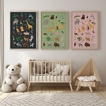 Animal Alphabet. Digital Illustration, Design, and Children's Illustration project by Zofia Gajos - 03.10.2024