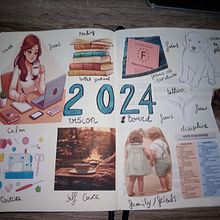 Mon projet du cours : Bullet journal créatif : boostez votre productivité. Traditional illustration, Arts, Crafts, Lettering, DIY, H, Lettering, Management, and Productivit project by Téodora FERRANDON - 07.30.2024