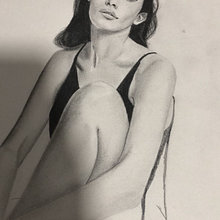 Mi proyecto del curso: Dibujo anatómico para principiantes. Fine Arts, Sketching, Pencil Drawing, Drawing, Realistic Drawing, and Figure Drawing project by Alejandro Mendoza - 07.30.2024