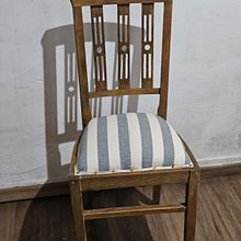 Mi proyecto del curso: Restauración y tapizado de sillas. Furniture Design, Making, Interior Design, DIY, Woodworking, Upc, and cling project by Silvia Aguirreburualde - 03.30.2023