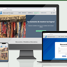 Diseño UI: Implementación y mejora de Alternatif D-sign / Medalleros Ein Projekt aus dem Bereich Design, Interaktives Design, Webdesign, Mobile Design und App-Design von Diego Briseño - 29.07.2024