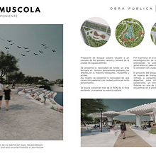 Intervención urbana presa Muscola Aguascalientes Mex.. Un progetto di Architettura di NATALIA ROMERO - 31.07.2024
